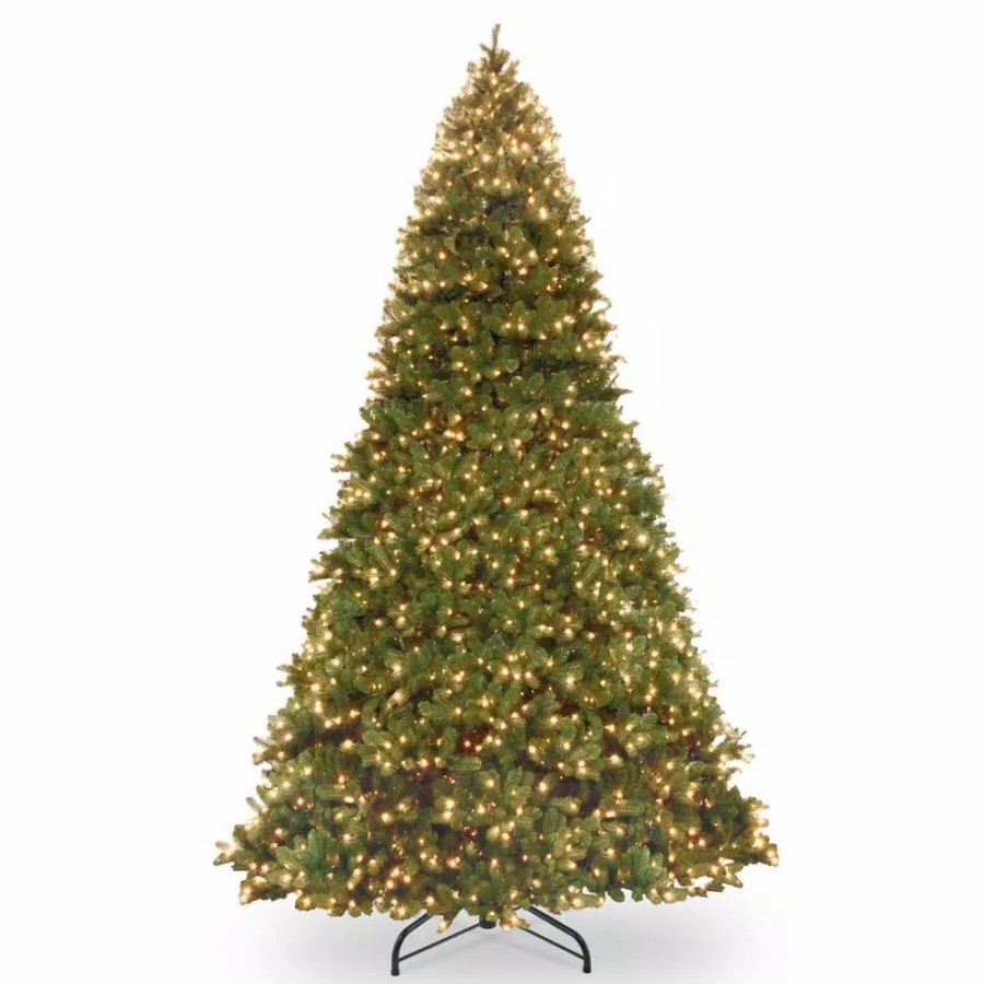 Christmas Trees * | National Tree Company 14 Ft. Feel Real Downswept Douglas Fir Hinged Artificial Christmas Tree With 1600 Dual Color Led Lights