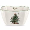 Kitchen & Dining Room * | Spode "Christmas Tree" 6.75In Small Square Bowl Home