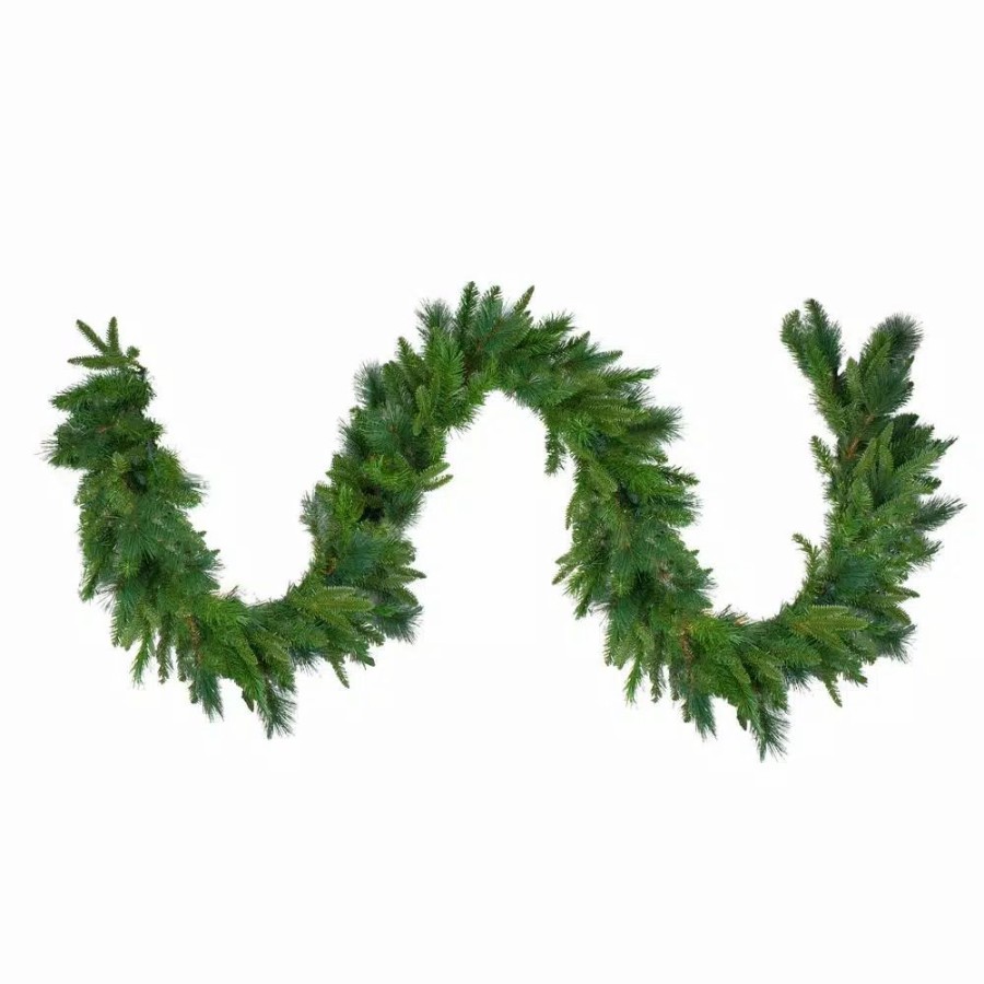 Christmas Greenery * | Northlight 9 Ft. X 14 In. Unlit Mixed Rosemary Emerald Angel Pine Artificial Christmas Garland