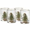 Kitchen & Dining Room * | Spode Christmas Tree Set Of 4 Double Old Fashioneds Home