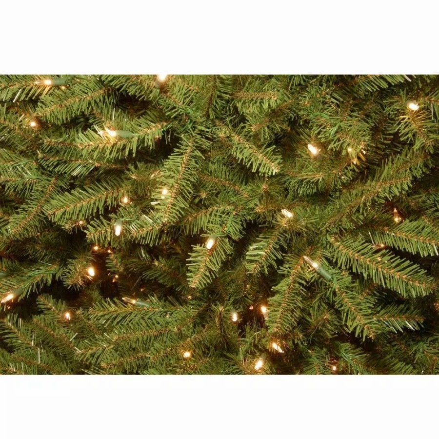 Christmas Trees * | National Tree Company 9 Ft. Dunhill Fir Artificial Christmas Tree With Dual Color Led Lights