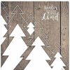 Mirrors & Wall Art * | Christmas Many Trees Wrapped Canvas Wall Art By Olivia Rose Home