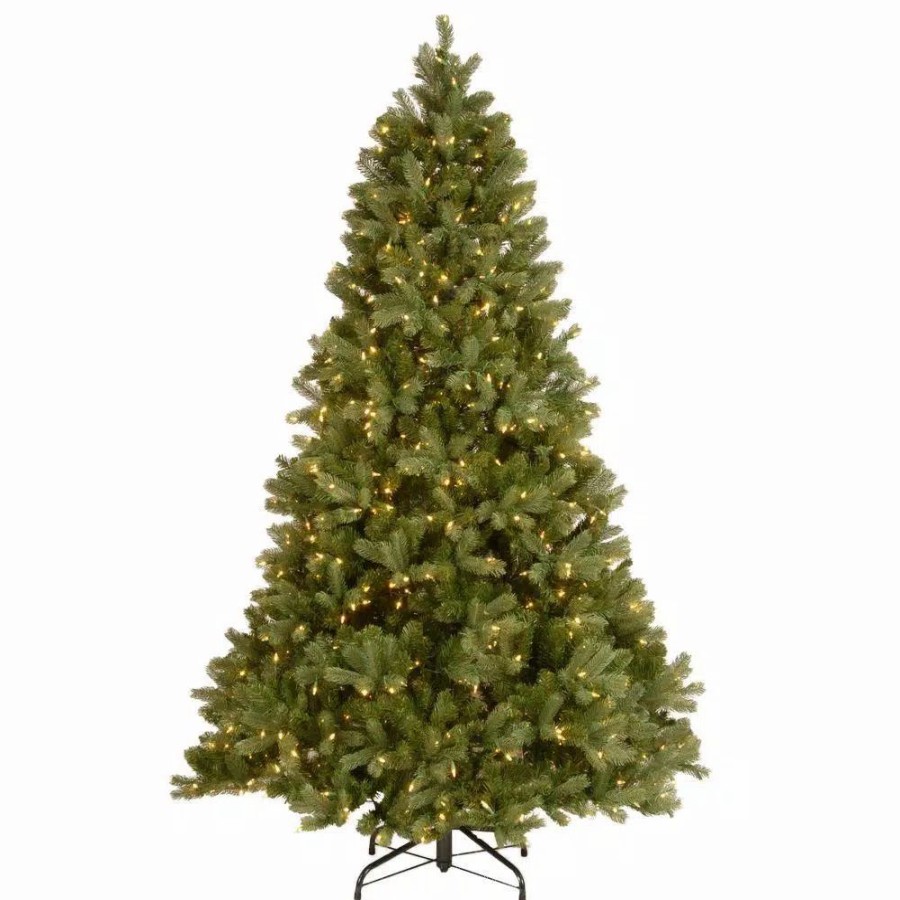 Christmas Trees * | National Tree Company 7 Ft. Downswept Douglas Fir Artificial Christmas Tree With Clear Lights