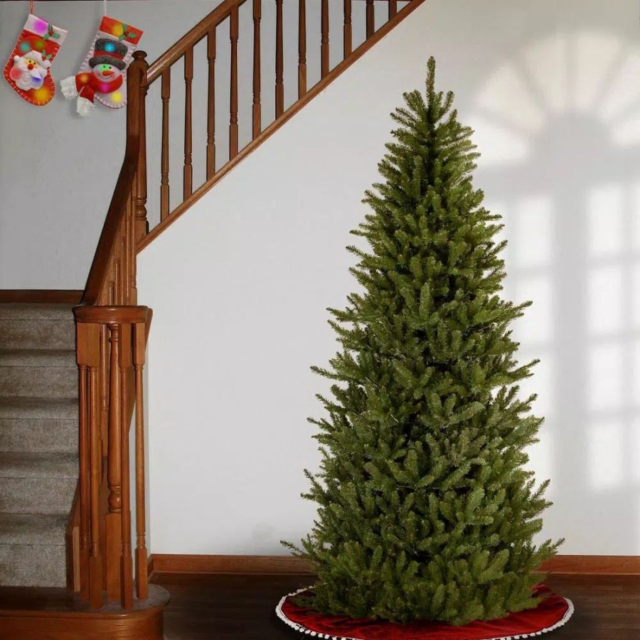 Christmas Trees * | National Tree Company 7.5 Ft. Natural Fraser Slim Fir Artificial Christmas Tree