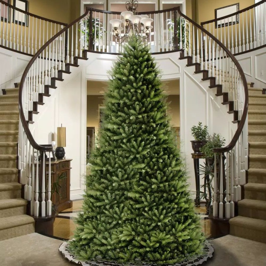 Christmas Trees * | National Tree Company 12 Ft. Dunhill Fir Hinged Artificial Christmas Tree