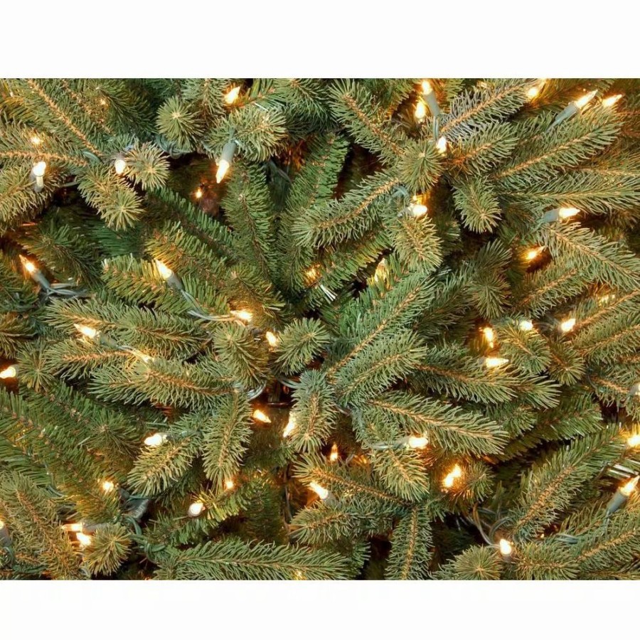 Christmas Trees * | National Tree Company 9 Ft. Jersey Fraser Fir Artificial Christmas Tree With Clear Lights