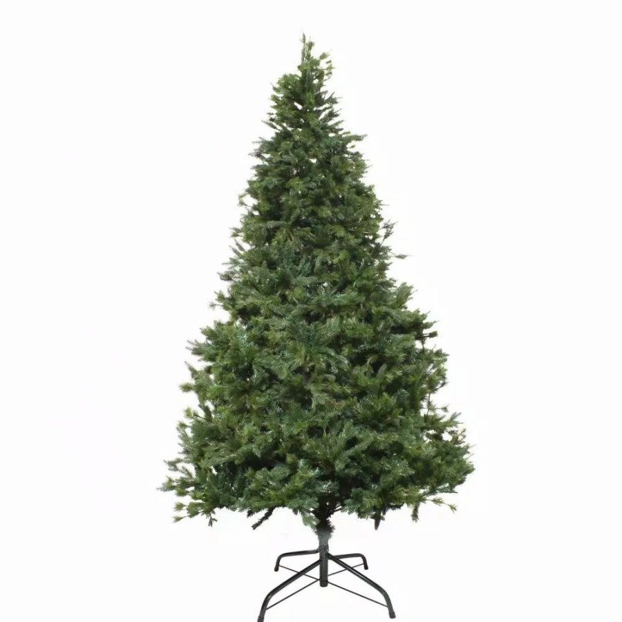 Christmas Trees * | Aleko 9 Ft. Unlit Artificial Christmas Tree