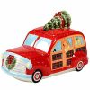 Kitchen & Dining Room * | Home For Christmas 3D Truck Cookie Jar