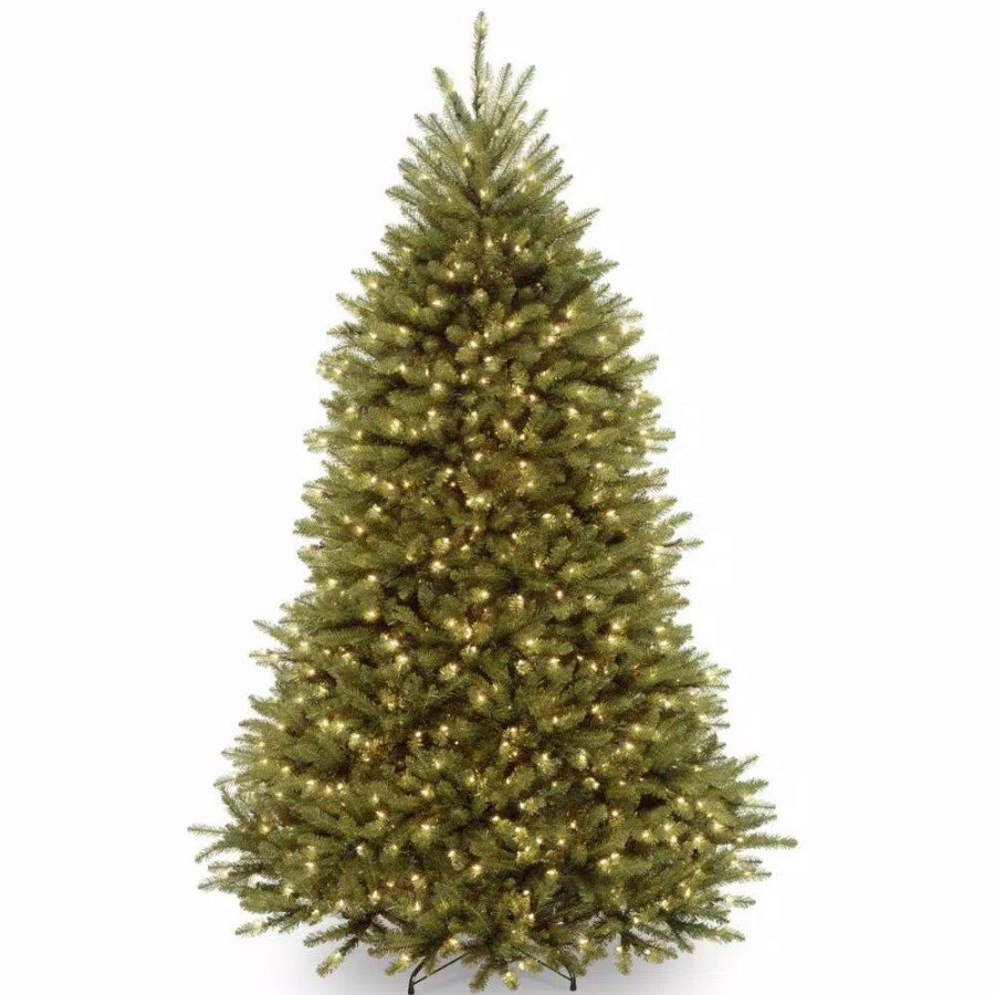 Christmas Trees * | National Tree Company 6 Ft. Dunhill Fir Artificial Christmas Tree With Clear Lights