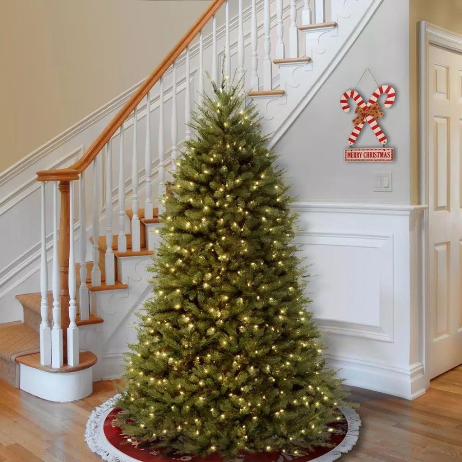 Christmas Trees * | National Tree Company 6 Ft. Dunhill Fir Artificial Christmas Tree With Clear Lights