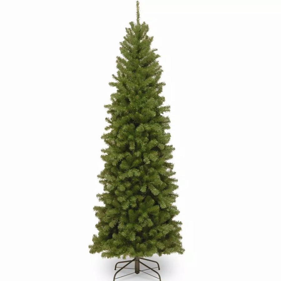 Christmas Trees * | National Tree Company 6 Ft. North Valley Spruce Slim Artificial Christmas Tree