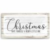 Mirrors & Wall Art * | Merry Christmas Ii Canvas Wall Art By Olivia Rose Home