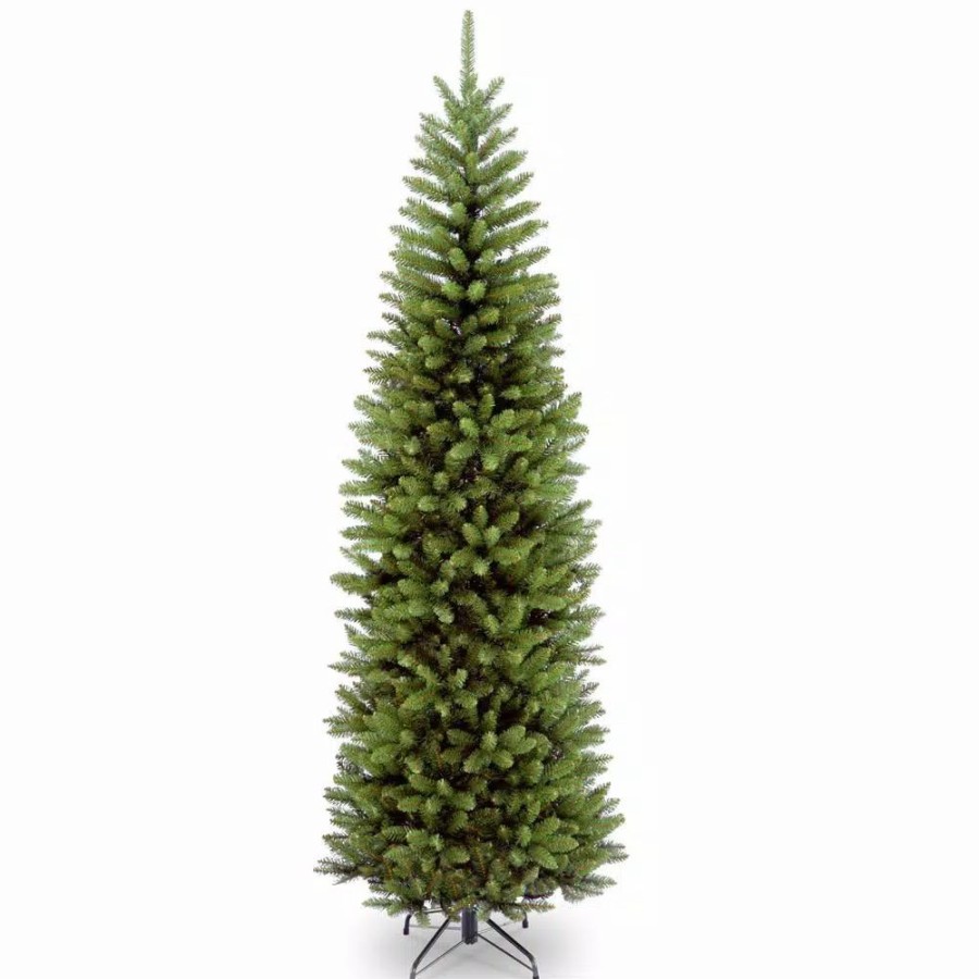 Christmas Trees * | National Tree Company 14 Ft. Kingswood Fir Pencil Artificial Christmas Tree