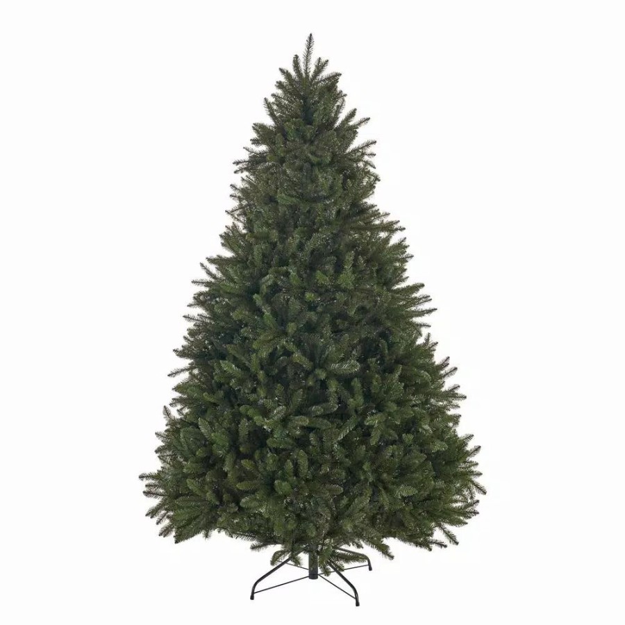 Christmas Trees * | Noble House 7.5 Ft. Unlit Norway Spruce Hinged Artificial Christmas Tree