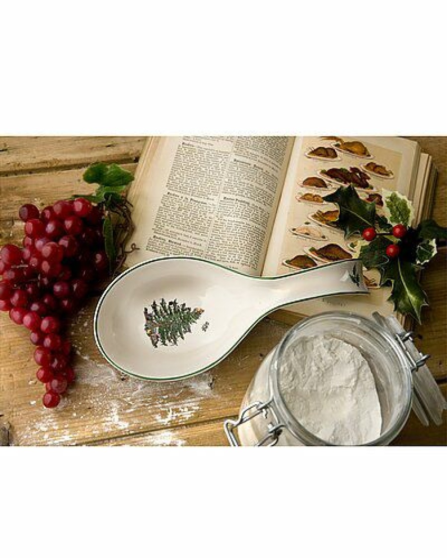 Kitchen & Dining Room * | Spode Christmas Tree Spoon Rest Home