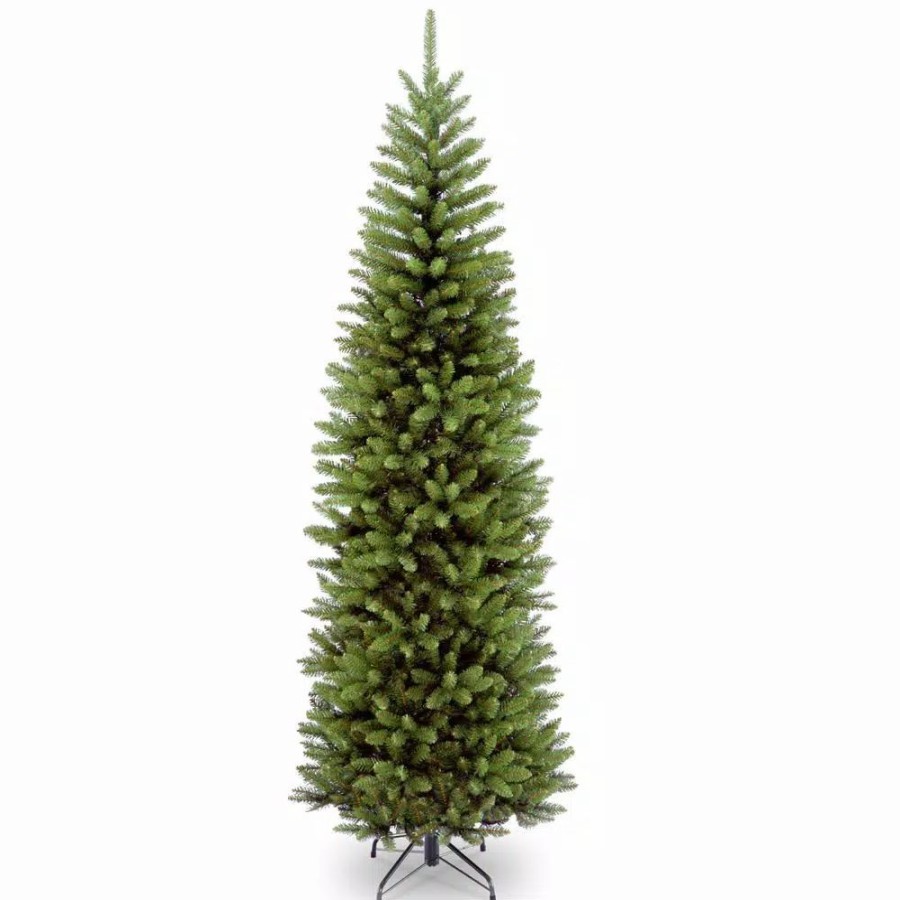 Christmas Trees * | National Tree Company 9 Ft. Kingswood Fir Pencil Artificial Christmas Tree