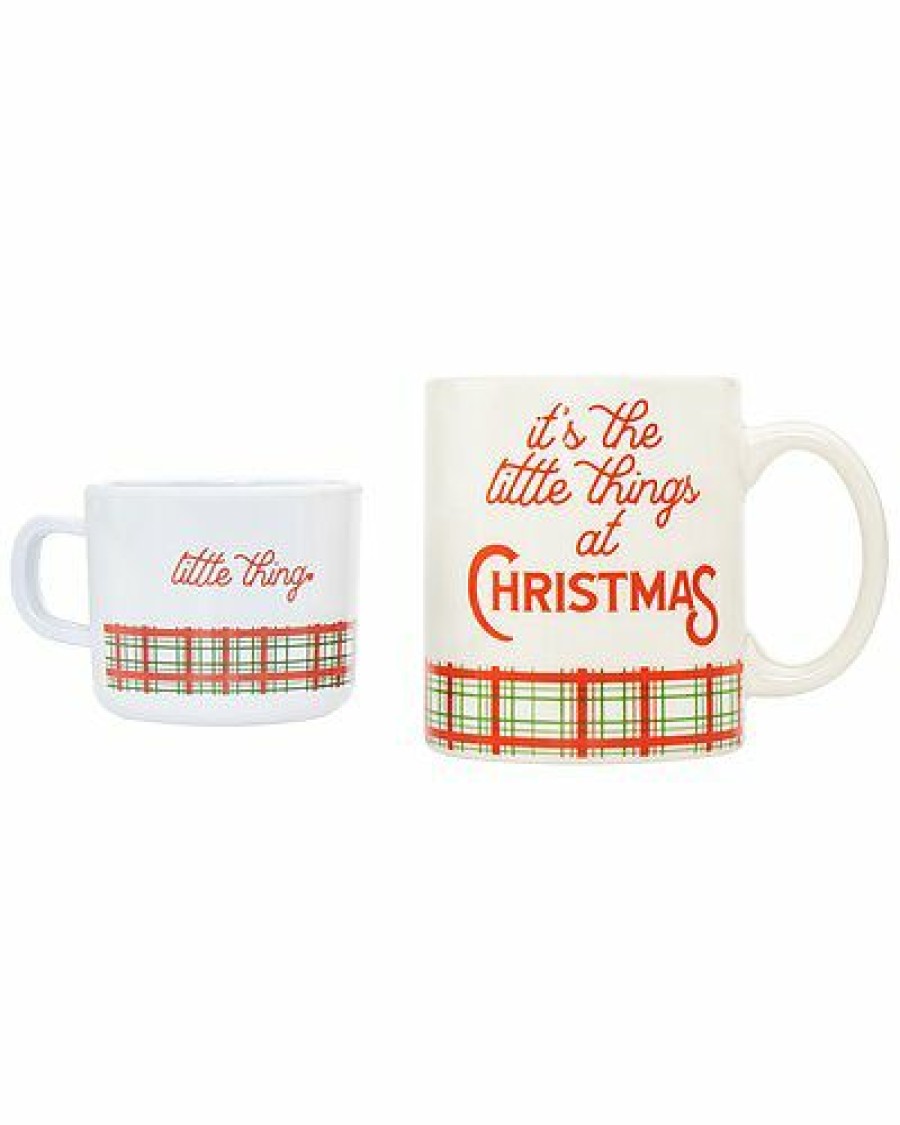 Kitchen & Dining Room * | Christmas Little And Big Mug Set Home