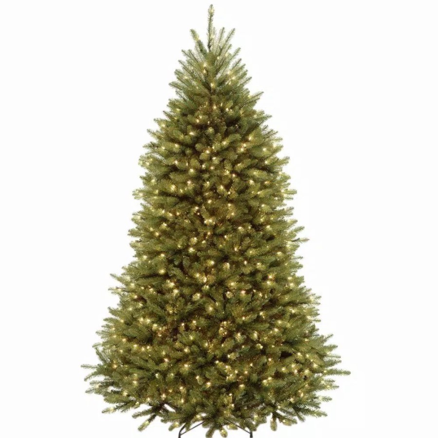 Christmas Trees * | National Tree Company 7 Ft. Dunhill Fir Artificial Christmas Tree With Clear Lights