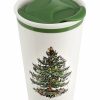 Kitchen & Dining Room * | Spode Christmas Tree Travel Mug With Lid Home