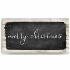 Mirrors & Wall Art * | Merry Christmas I Canvas Wall Art By Olivia Rose Home