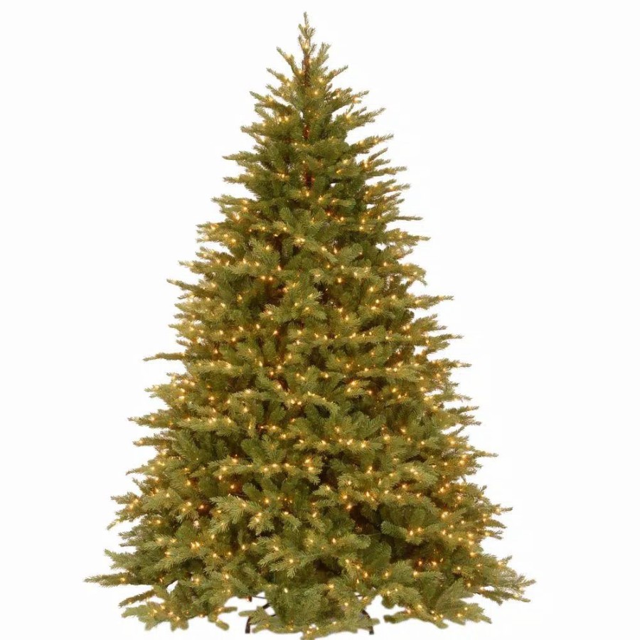 Christmas Trees * | National Tree Company 7-1/2 Ft. Feel Real Nordic Spruce Hinged Artificial Christmas Tree With 1000 Clear Lights