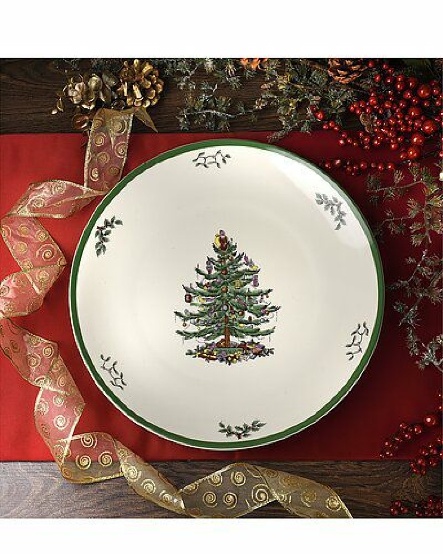 Kitchen & Dining Room * | Spode Christmas Tree Melamine Platter Home