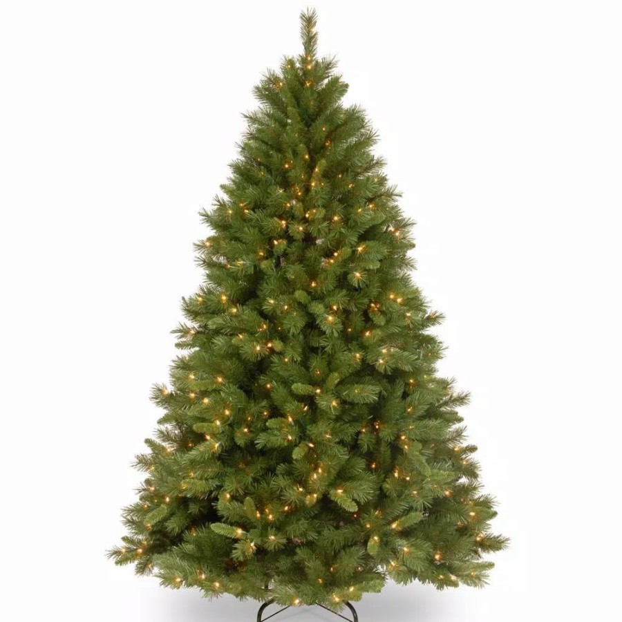 Christmas Trees * | National Tree Company 6.5 Ft. Winchester Pine Artificial Christmas Tree With Clear Lights