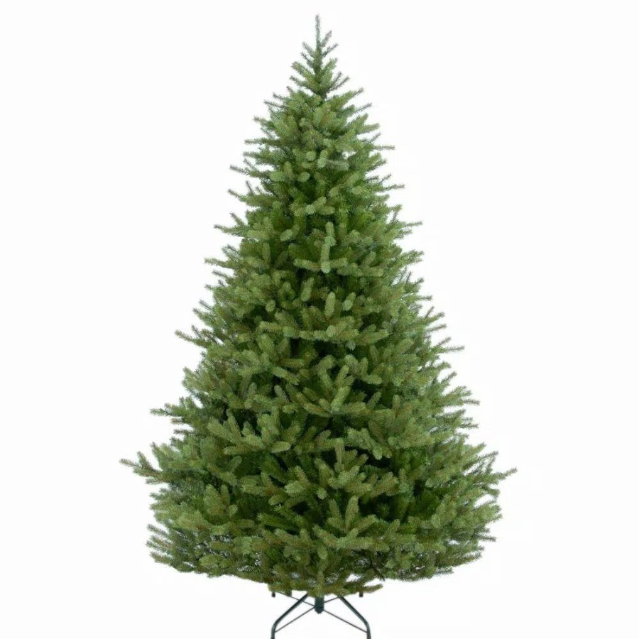 Christmas Trees * | National Tree Company 7-1/2 Ft. Feel Real Norway Spruce Hinged Artificial Christmas Tree